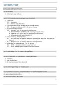 Samenvatting Diversiteit - 2de jaar sociaal werk arteveldehogeschool