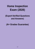 Home Inspection Exam 2026 PDF &ndash; Complete Study Guide & Practice Test