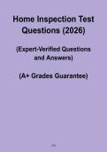 Home Inspection Test Questions 2026 PDF &ndash; Complete Practice Exam & Study Guide