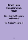 Illinois Home Inspector Exam 2026 PDF &ndash; Complete Study Guide & Practice Test