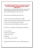 CISCO FIREPOWER QUESTIONS AND CORRECT DETAILED  ANSWERS &lpar;VERIFIED ANSWERS&rpar; &vert;ALREADY GRADED  A&plus;&vert;&vert;BRAND NEW