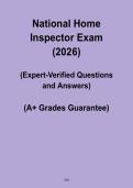National Home Inspector Exam 2026 PDF &ndash; Complete Study Guide & Practice Test