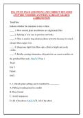 FOA STUDY EXAM QUESTIONS AND CORRECT DETAILED  ANSWERS &lpar;VERIFIED ANSWERS&rpar; &vert;ALREADY GRADED  A&plus;&vert;&vert;BRAND NEW