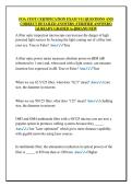 FOA CFOT CERTIFICATION EXAM V11 QUESTIONS AND  CORRECT DETAILED ANSWERS &lpar;VERIFIED ANSWERS&rpar;  &vert;ALREADY GRADED A&plus;&vert;&vert;BRAND NEW