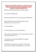 FORTIGATE KNOWLEDGE CHECK 7-12 QUESTIONS AND  CORRECT DETAILED ANSWERS &lpar;VERIFIED ANSWERS&rpar;  &vert;ALREADY GRADED A&plus;&vert;&vert;BRAND NEW
