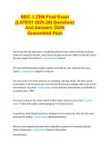 MDC 1 2356 Final Exam -LATEST 2025-26- Questions And Answers 100&percnt; Guaranteed Pass&period;