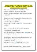FORTIGATE FIREWALL MULTIPLE CHOICE QUESTIONS  AND CORRECT DETAILED ANSWERS &lpar;VERIFIED ANSWERS&rpar;  &vert;ALREADY GRADED A&plus;&vert;&vert;BRAND NEW