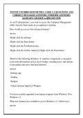 TESTOUT HYBRID SERVER PRO&colon; CORE 1-3 QUESTIONS AND  CORRECT DETAILED ANSWERS &lpar;VERIFIED ANSWERS&rpar;  &vert;ALREADY GRADED A&plus;&vert;&vert;BRAND NEW