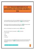 GCU NUR 634 MIDTERM EXAM QUESTIONS AND ANSWERS GRADED A&plus; 2026