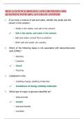 HESI A2 SCIENCE &lpar;BIOLOGY AND CHEMISTRY&rpar; 2026 QUESTIONS WITH 100&percnt; ACCURATE ANSWERS