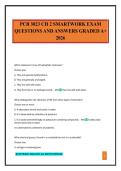 PCB 3023 CH 2 SMARTWORK EXAM QUESTIONS AND ANSWERS GRADED A&plus; 2026