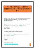 PCB 3023 CHAPTERS 1 & 2 EXAM QUESTIONS AND ANSWERS GRADED A&plus; 2026