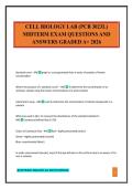 PCB 3023 Exam Package Deal Questions and Verified Answers &lpar;2025 &sol; 2026&rpar;