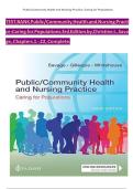 Test Bank for Community Public Health Nursing 8th Edition By Mary Nies&comma; Melanie McEwen &lpar;All Chapters&comma; 100&percnt; Original Verified&comma; A&plus; Grade&rpar;