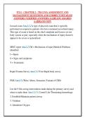 ITLS - CHAPTER 2 - TRAUMA ASSESSMENT AND  MANAGEMENT QUESTIONS AND CORRECT DETAILED  ANSWERS &lpar;VERIFIED ANSWERS&rpar; &vert;ALREADY GRADED  A&plus;&vert;&vert;BRAND NEW