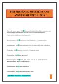 PHR 3100 EXAM 2 QUESTIONS AND ANSWERS GRADED A&plus; 2026