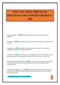 PSYC 1111- FINAL PREP EXAM QUESTIONS AND ANSWERS GRADED A&plus; 2026