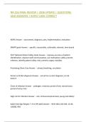 NR 226 FINAL REVIEW &vert; 2026 UPDATE &vert; QUESTIONS AND ANSWERS &vert; RATED 100&percnt; CORRECT