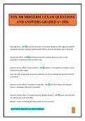 TOX 300 MIDTERM 2 EXAM QUESTIONS AND ANSWERS GRADED A&plus; 2026