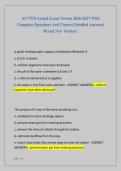 ACVPM Actual Exam Newest 2026-2027 With  Complete Questions And Correct Detailed Answers&vert;  Brand New Version&excl;