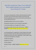 EMS 1021 Actual Exam Version 1 Newest 2026-2027  With Complete Questions And Correct Detailed  Answers&vert; Brand New Version&excl;