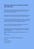 DPSST Midterm Exam&comma; 2026 &ndash; Law Enforcement and Public Safety Study Material