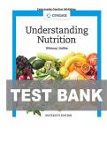 TEST BANK FOR Understanding Nutrition 16th Edition by Ellie Whitney&comma; Sharon Rolfes ISBN&colon;978-0357447512 COMPLETE GUIDE ALL CHAPTERS COVERED 100&percnt; VERIFIED A&plus; GRADE ASSURED&excl;&excl;&excl;&excl;&excl;&excl;NEW LATEST UPDATE&excl;&excl;&excl;&excl;&excl;