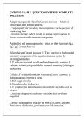 GNRS 582 EXAM 3  QUESTIONS WITHHH COMPLETE SOLUTIONS