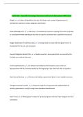 GOVT 2306 -- Exam &num;3 Terminology &vert;Questions and Answers&vert; New Update