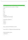 Hesi A2 Biology Exam Questions and Answers&vert; New Update