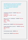 Galen Med Surg Test 4 &vert;&vert; Most Recent Exam 2026-2027  Actual Complete Real Exam Questions  And Correct  Answers  &lpar;Verified Answers&rpar; Already Graded                              A&plus; &vert;  Guaranteed Success&excl;&excl; &vert; Newest Exam &vert;                                 Just 