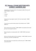 PCT&colon; Module 2 EXAM QUESTIONS WITH CORRECT ANSWERS 2026