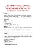 FINAL EXAM&colon; NURS 5432 FNP 1 EXAM  QUESTIONS AND 100&percnt; VERIFIED ANSWERS  WITH RATIONALES GRADED A&plus; LATEST 2026&ndash;2027 UNIVERSITY OF TEXAS&comma; ARLINGTON