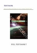 Inquiry into Physics 8th Edition- Full Test Bank &sol;&sol; By  Vern J&period; Ostdiek&comma; Donald J&period; Bord