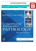 Test Bank for Comprehensive Radiographic Pathology&comma; 8th Edition by Ronald L&period; Eisenberg &vert; Verified Chapters 1-12 Complete &vert; A&plus; Grade &vert; Downloadable PDF