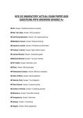 NYS CIC MANDATORY ACTUAL EXAM PAPER 2026 QUESTIONS WITH ANSWERS GRADED A&plus;