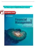 Test Bank for Financial Management&colon; Theory & Practice&comma; 17th Edition by Eugene F&period; Brigham & Michael C&period; Ehrhardt &vert; ISBN&colon; 9780357714485 &vert; Verified Chapters 1-30 Complete &vert; A&plus; Grade &vert; Downloadable PDF