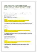 NR 565 MIDTERM EXAM &ndash; QUESTIONS AND ANSWERS &vert; VERIFIED AND WELL DETAILED ANSWERS &vert; PLUS RATIONALES &vert; DOWNLOAD AND PASS &vert; LATEST EXAM UPDATE 2026&sol;2027