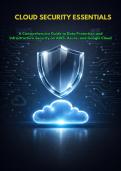 &ZeroWidthSpace;Cloud Security Essentials&colon; Data Protection & Infrastructure Security on AWS&comma; Azure & GCP