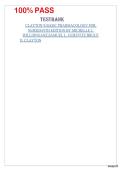 Test Bank For Clayton&rsquo;s Basic Pharmacology for Nurses 19th Edition By Michelle J&period; Willihnganz&comma; Samuel L&period; Gurevitz&comma; Bruce Clayton   &period;LATEST EDITION  &sol; ISBN -13-978-0323812597