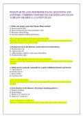 POLESTAR PILATES REFORMER EXAM &vert; QUESTIONS AND  ANSWERS &vert; VERIFIED ANSWERS PLUS RATIONALES &vert; EXAM  ALREADY GRADED A&plus; &vert; LATEST EXAM 