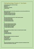 Pathophysiology Chapter 2- Test Bank 