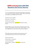 LMSW Licensing Exam &ndash; LMSW &ndash; Social Work Licensing Preparation &ndash; 2026 &ndash; Practice Questions with Correct Answers