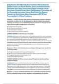Spring Semester 2026 AANP Family Nurse Practitioner &lpar;FNP&rpar; Cardiovascular Disorders Practice Exam PDF with Questions&comma; Answers and Detailed Rationales &vert; Hypertension&comma; Heart Failure&comma; Coronary Artery Disease&comma; Arrhythmias&comma; Valvular Heart Disease&comma; Peripheral Va