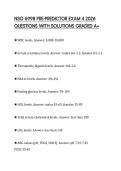 NSG 6998 PRE-PREDICTOR EXAM 4 2026 QUESTIONS WITH SOLUTIONS GRADED A&plus;