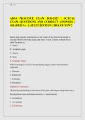ABSA PRACTICE EXAM 2026-2027 &vert; ACTUAL EXAM QUESTIONS AND CORRECT ANSWERS &vert; GRADED A&plus; &vert; LATEST EDITION &vert; BRAND NEW&excl;&excl;