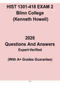 HIST 1301 Exam 2 Study Guide &vert; Blinn College Kenneth Howell