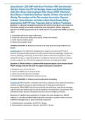 Spring Semester 2026 AANP Family Nurse Practitioner &lpar;FNP&rpar; Gastrointestinal Disorders Practice Exam PDF with Questions&comma; Answers and Detailed Rationales &vert; Peptic Ulcer Disease&comma; Gastroesophageal Reflux Disease &lpar;GERD&rpar;&comma; Inflammatory Bowel Disease&comma; Irritable Bo
