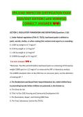 EPA LEAD INSPECTOR CERTIFICATION EXAM 2026&sol;2027 EDITION&vert; with VERRIFIED CORRECT ANSWER S