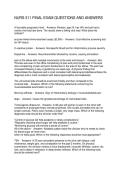  NURS 511 FINAL EXAM QUESTIONS AND ANSWERS